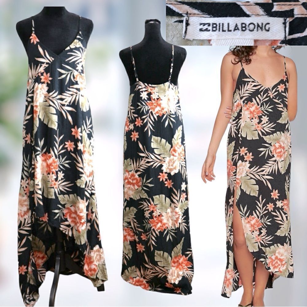 ๐ฅ๐ฅ Billabong floral highโlow Maxi Dress SizeโS